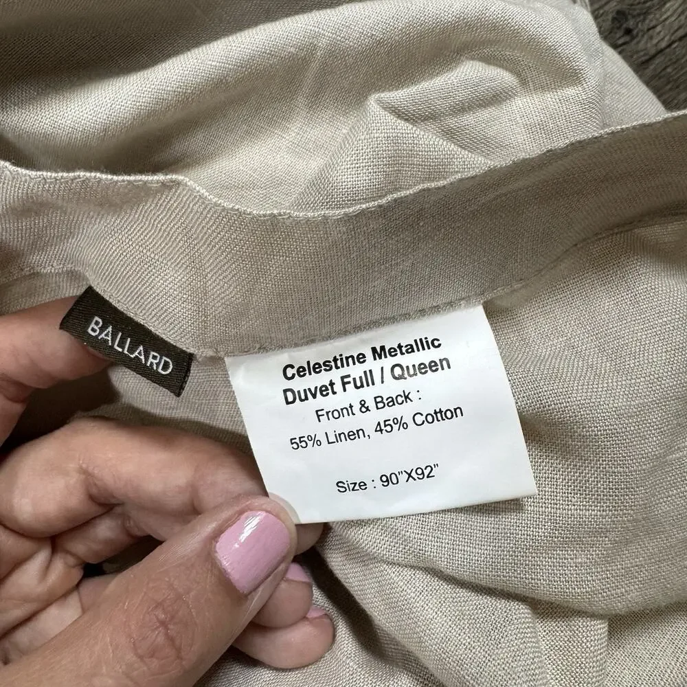 Ballard Designs celestine metallic